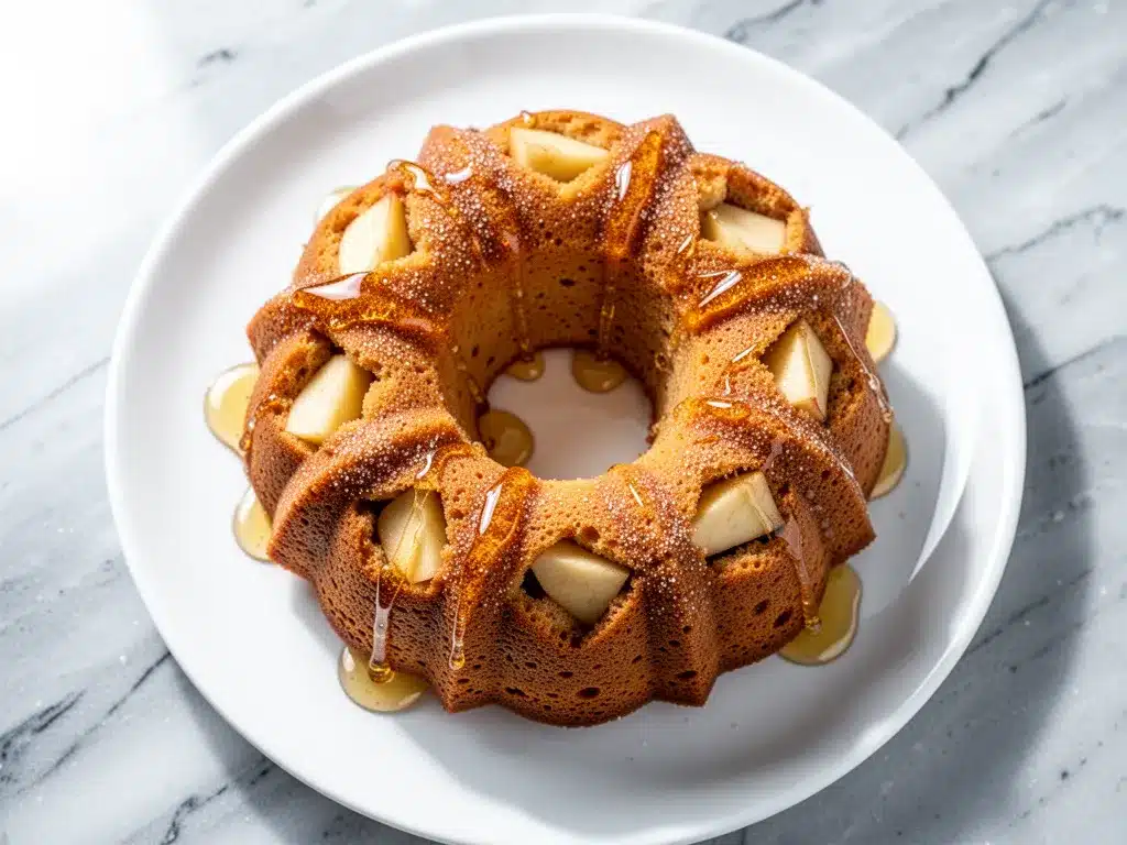 Rosh Hashanah Honey Drizzled Apple Cinnamon Bundt Cake 4 Rosh Hashanah Honey Drizzled Apple Cinnamon Bundt Cake preparation steps