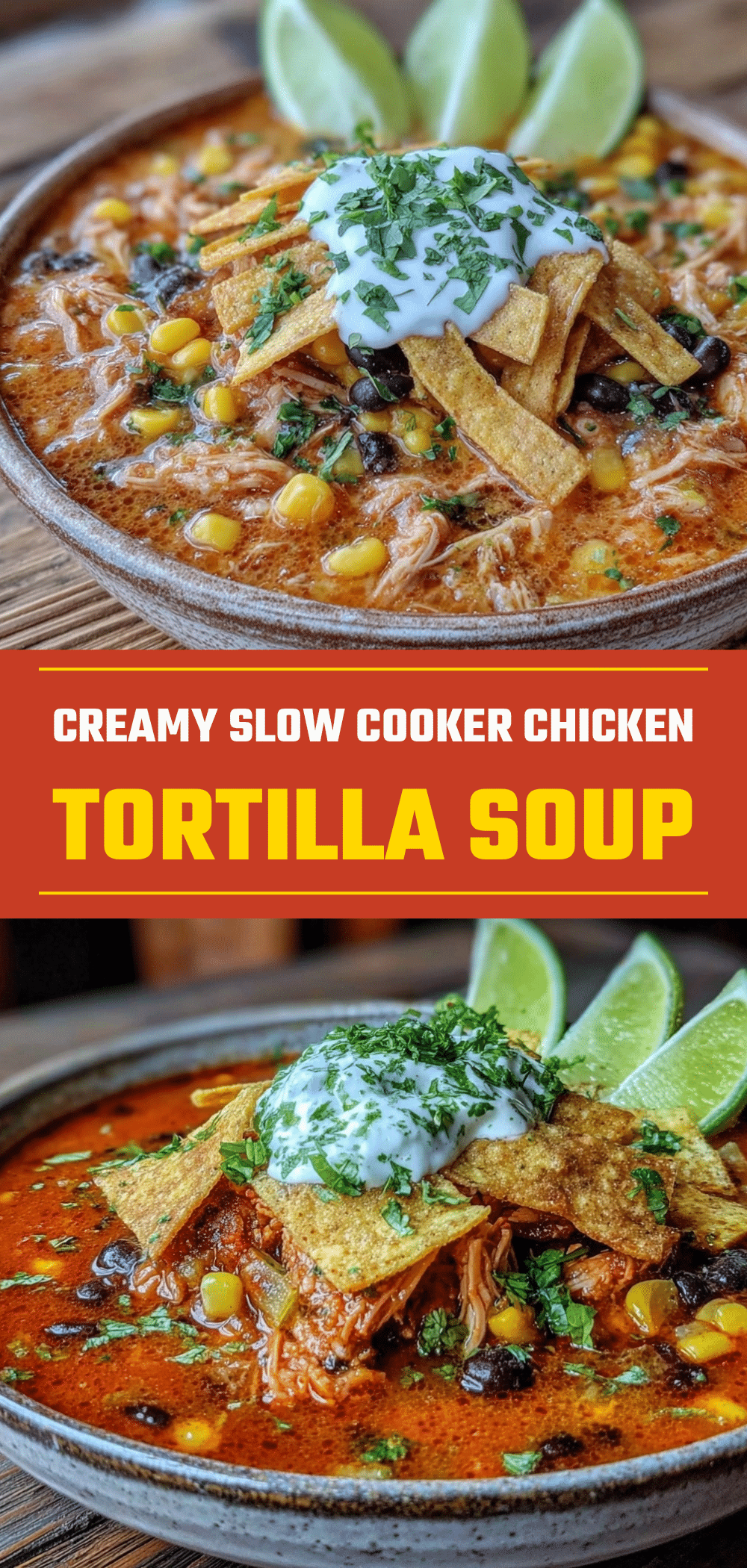 Slow Cooker Chicken Tortilla Soup: 5pm Win 5 slow cooker chicken tortilla soup recipe