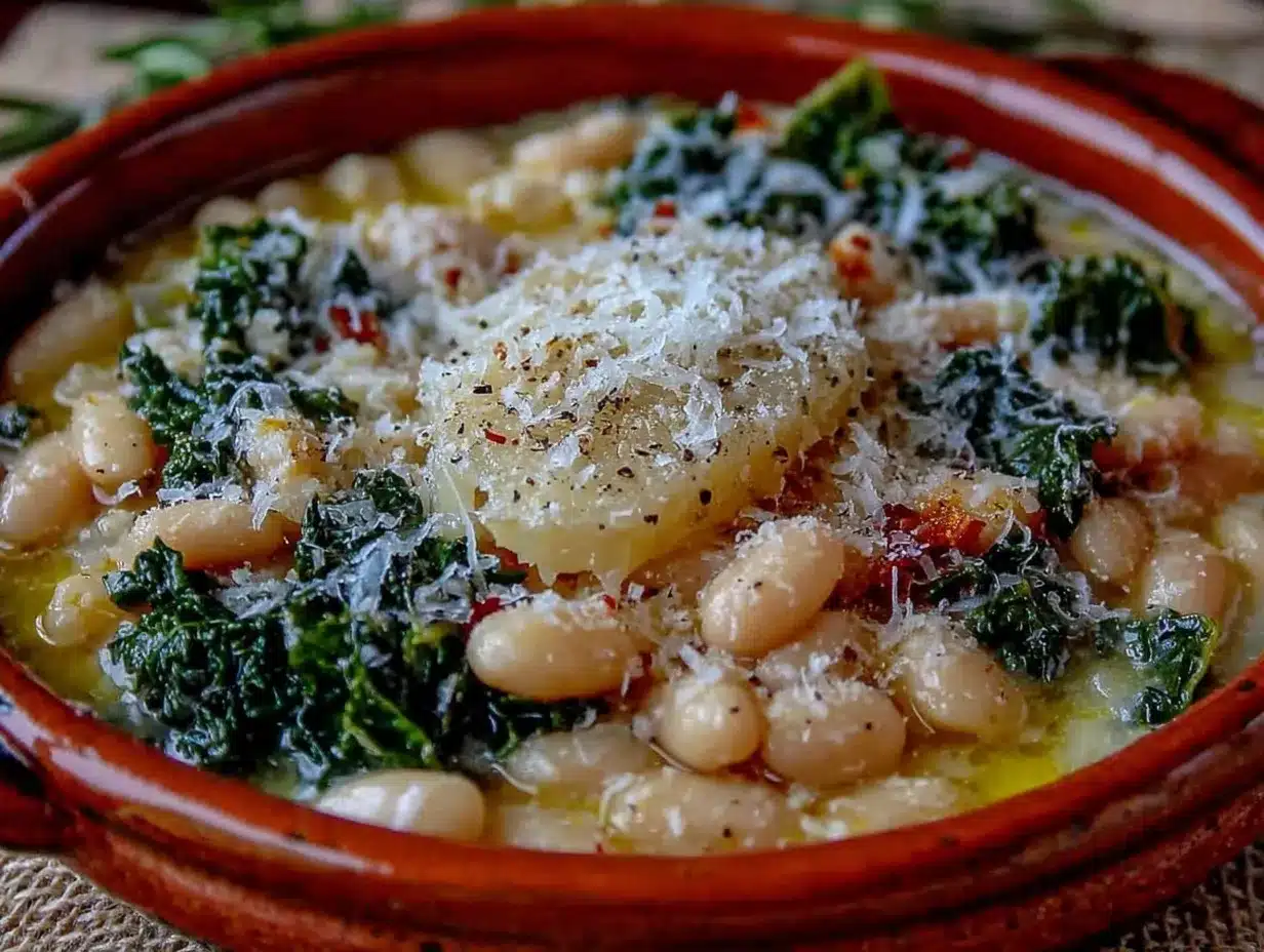 Slow Cooker White Bean and Kale Soup 4 slow cooker white bean and kale soup preparation steps