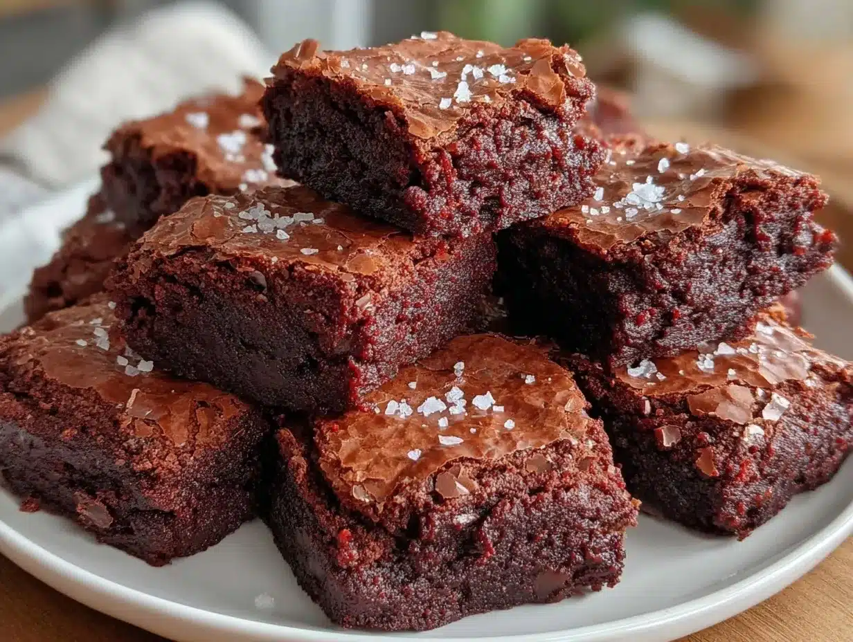 Small Batch Fudgy Brownies: 3-Ingredient Gluten-Free Treat 4 small batch fudgy brownies preparation steps