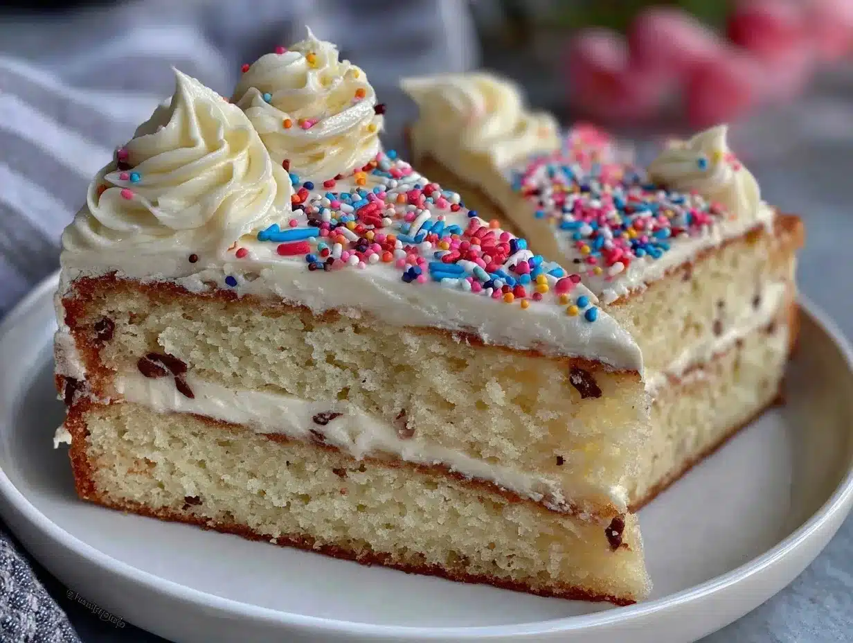 Small Batch Vanilla Bean Birthday Cake: 5 PM Win 4 small batch vanilla bean birthday cake preparation steps