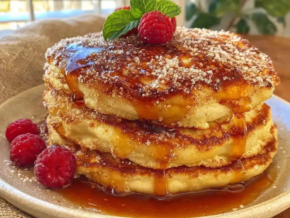 Sourdough Discard Cinnamon Sugar Pancakes: 5pm Meal Win 4 sourdough discard cinnamon sugar pancakes preparation steps