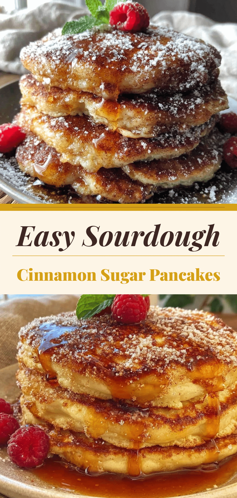 Sourdough Discard Cinnamon Sugar Pancakes: 5pm Meal Win 5 sourdough discard cinnamon sugar pancakes recipe
