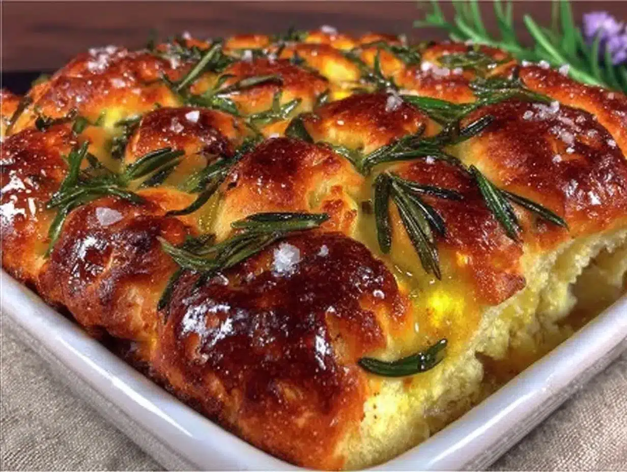Sourdough Focaccia: Gentle Weeknight Self-Care 4 sourdough focaccia preparation steps