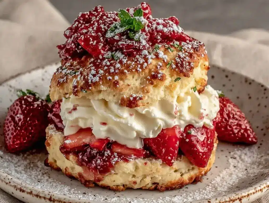 southern strawberry shortcake - featured image
