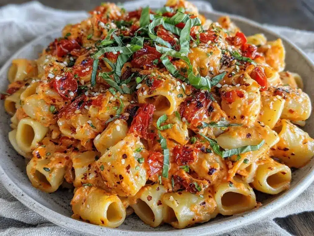 spicy rigatoni vodka - featured image