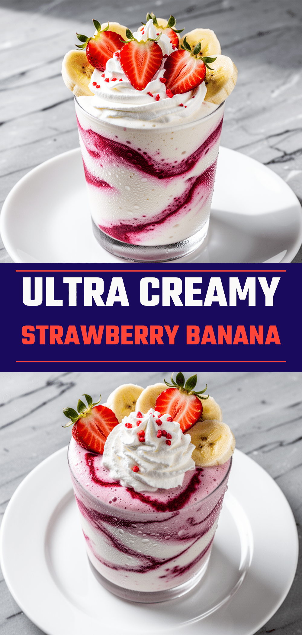 Ultra-Creamy Frozen Strawberry Banana Smoothie: Easy Pinterest Recipe 5 strawberry banana smoothie recipe