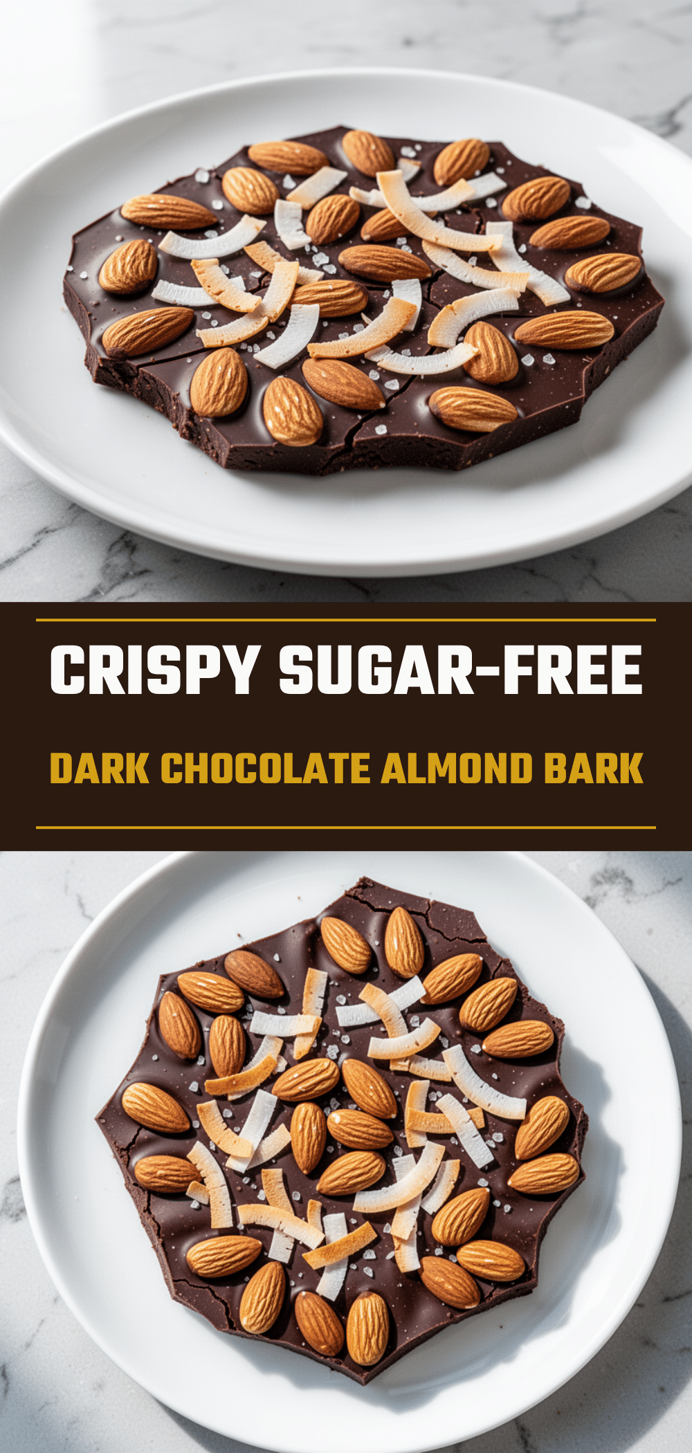 Sugar-Free Dark Chocolate Almond Bark: Easy Keto Recipe 5 sugar-free dark chocolate almond bark recipe