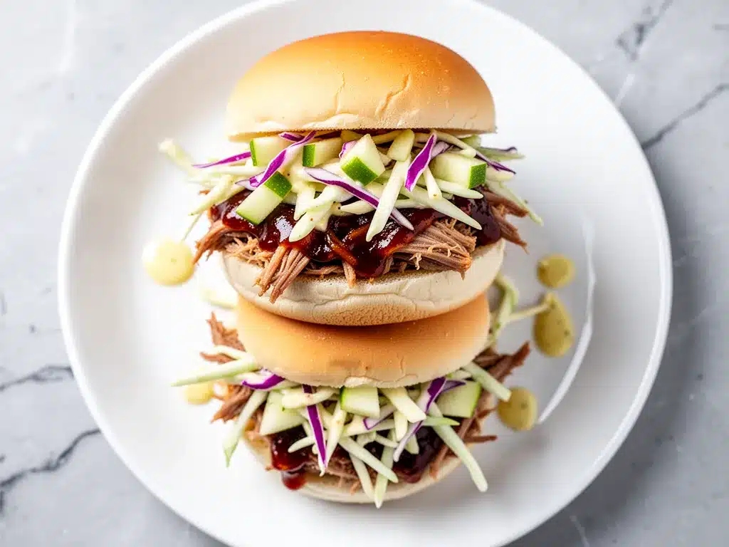 Tailgate Slow Cooker Pulled Pork Sliders: Easy Party Appetizers 4 Tailgate Slow Cooker Pulled Pork Sliders preparation steps
