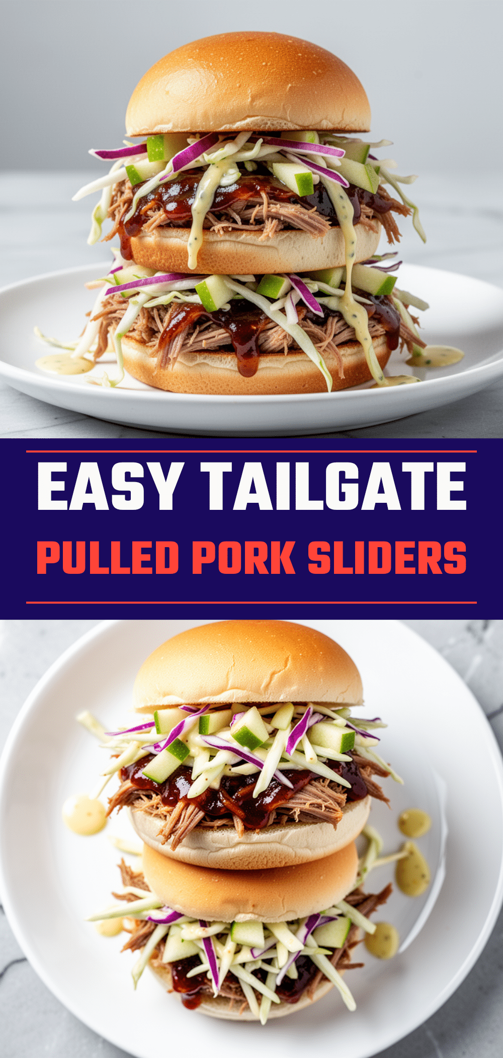 Tailgate Slow Cooker Pulled Pork Sliders: Easy Party Appetizers 5 Tailgate Slow Cooker Pulled Pork Sliders recipe