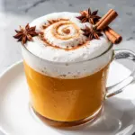 vegan chai pumpkin latte - featured image