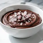 vegan chocolate avocado mousse - featured image