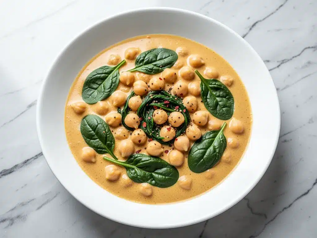 Vegan Creamy Coconut Chickpea Curry: Easy Weeknight Dinner 4 vegan creamy coconut chickpea curry preparation steps