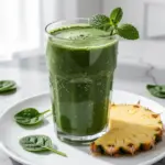vegan green detox smoothie - featured image