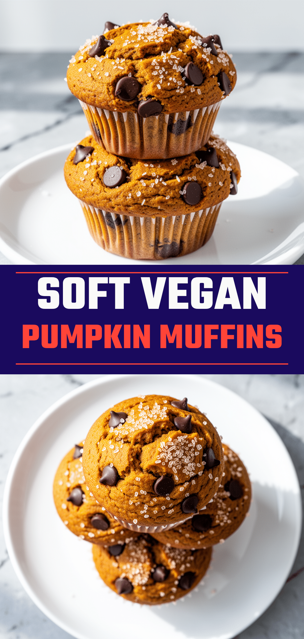 Vegan Pumpkin Chocolate Chip Muffins: 5 Easy Fall Bakes 5 vegan pumpkin chocolate chip muffins recipe