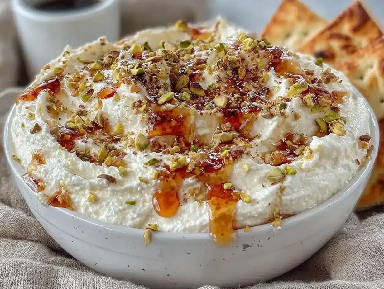 Whipped Feta Dip: 3-Ingredient No-Fuss Entertaining 4 whipped feta dip preparation steps